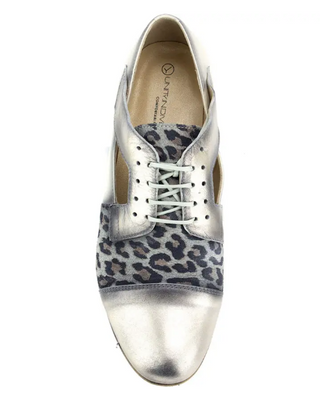 Unity in Diversity Picassa Oxford Shoes (Tan, Silver)
