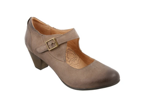 Taos Studio Leather Shoes in Taupe Oiled