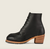 Red Wing Clara Heeled Leather Boots in Black