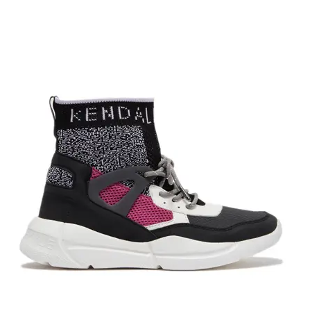 Kendall + Kylie North High Top Sneakers in Fuchsia