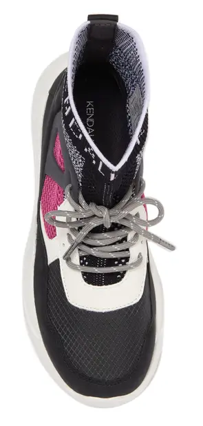 Kendall + Kylie North High Top Sneakers in Fuchsia