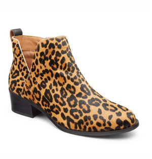 Vionic Clara Ankle Boot in Leopard