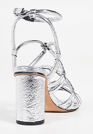 Rebecca Minkoff Apolline Strappy Sandals in Silver