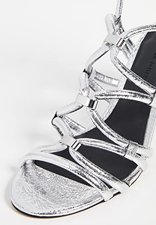 Rebecca Minkoff Apolline Strappy Sandals in Silver