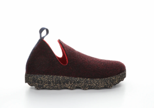 Bos & Co City Round Toe Shoes (Grey, Anthracite, Merlot)