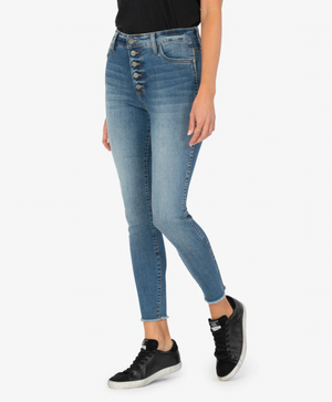 Kut Jeans | Connie High Rise Fab Ab Slim Fit Ankle Skinny