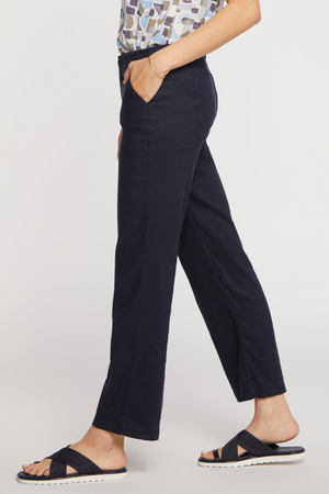 Marilyn Straight Ankle Pants | Navy
