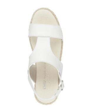 Emu Babinda Sandal | Coconut + Black