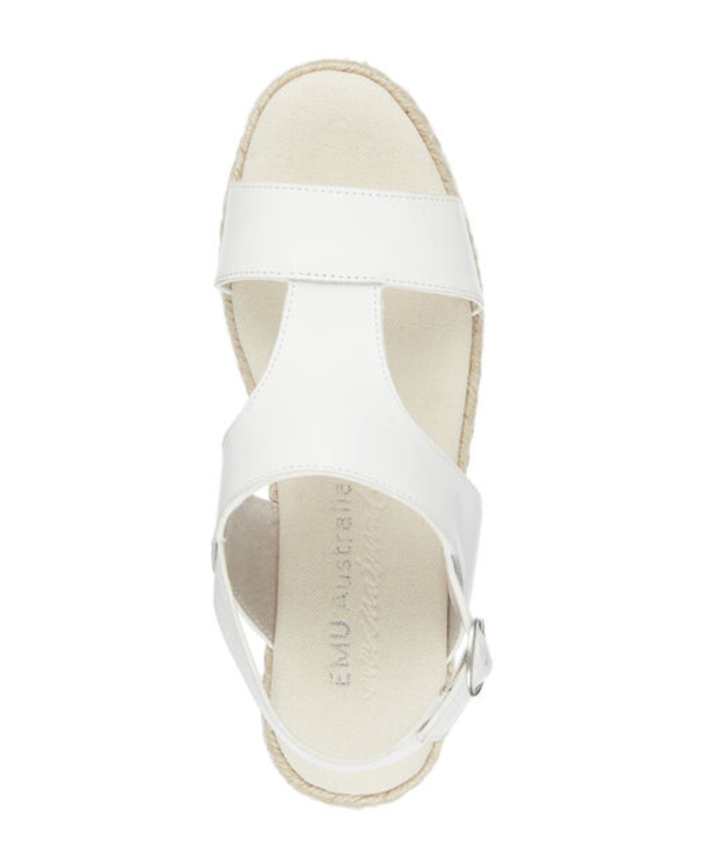 Emu Babinda Sandal | Coconut + Black