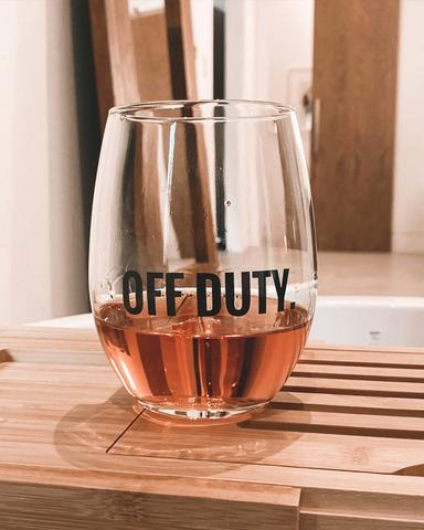 State of Grace Off Duty Wine Glass