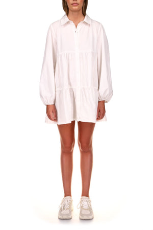 Sanctuary Picnic Shirt Dress | White