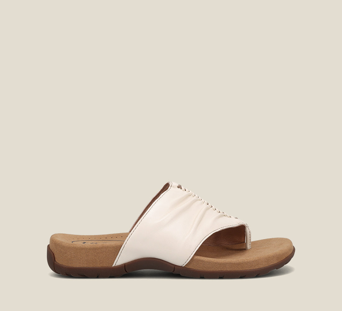 Taos Gift 2 Sandal | White + Navy