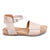 Miz Mooz Anthony Leather Sandal | Marine + Cream