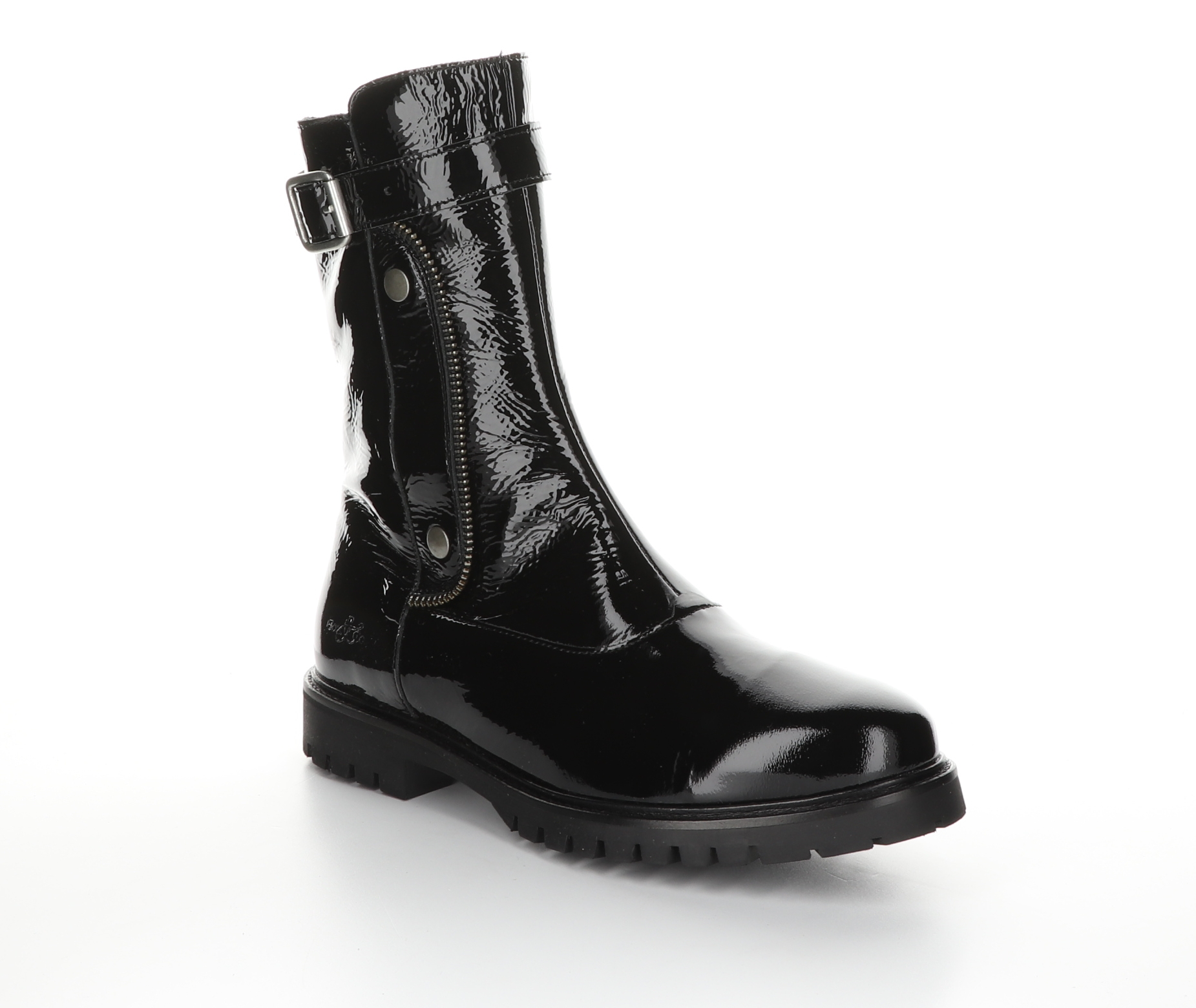 Patent leather boots best sale white