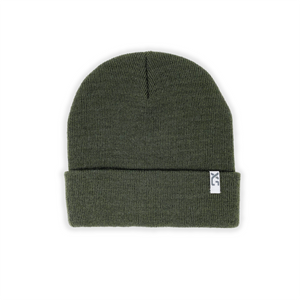 XS-Unified Wool Cuffed Beanie (Charcoal, Chestnut & Olive)