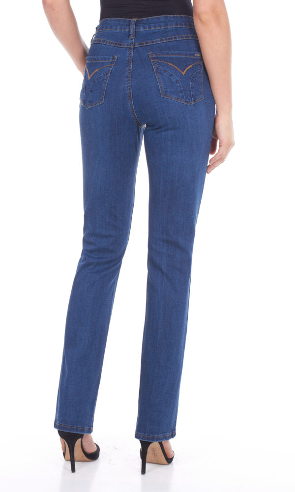 French Dressing Jeans Olivia Straight Leg (Black, Delight) - Fancy That &  The Roundstone