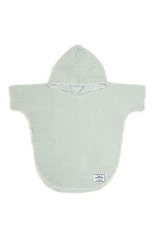 Tofino Towel The Pebble Kids Poncho | 12-24 M, 2-6 Y | Coral, Grey, Sage & Charcoal