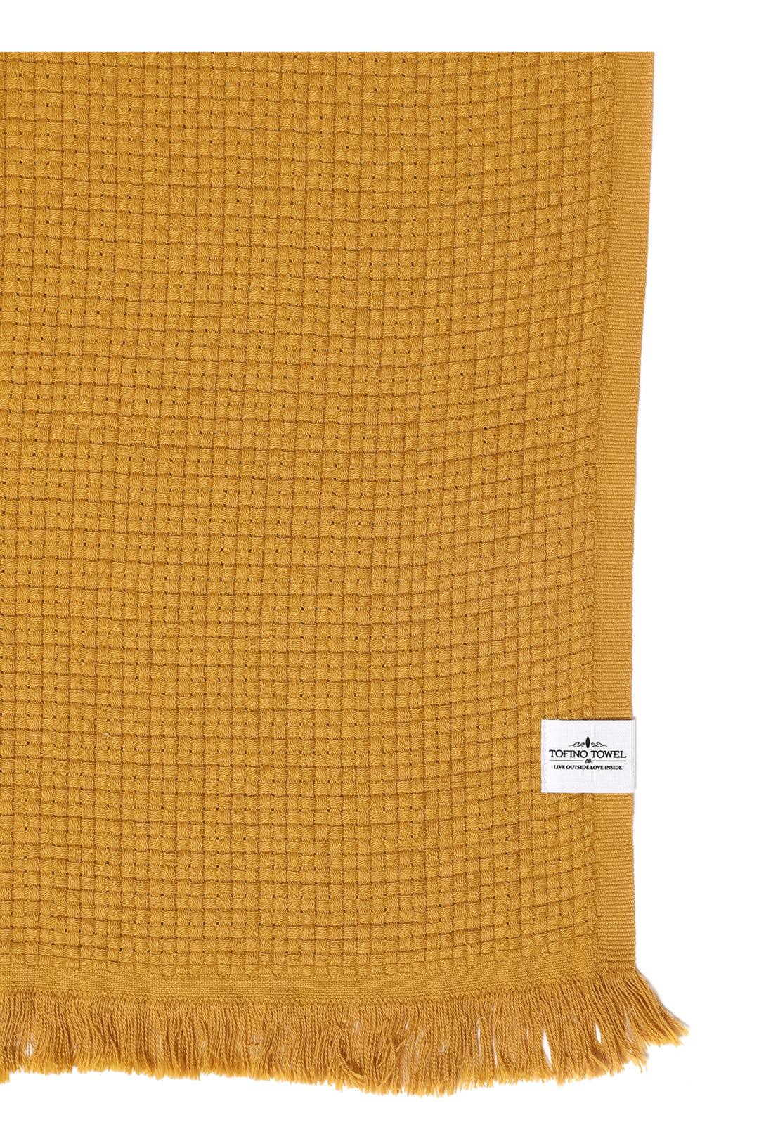 Tofino Towel Nala Throw Blanket | Gold & Sand