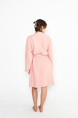 Tofino Towel The Quest Robe | Beige, Clay & Coral