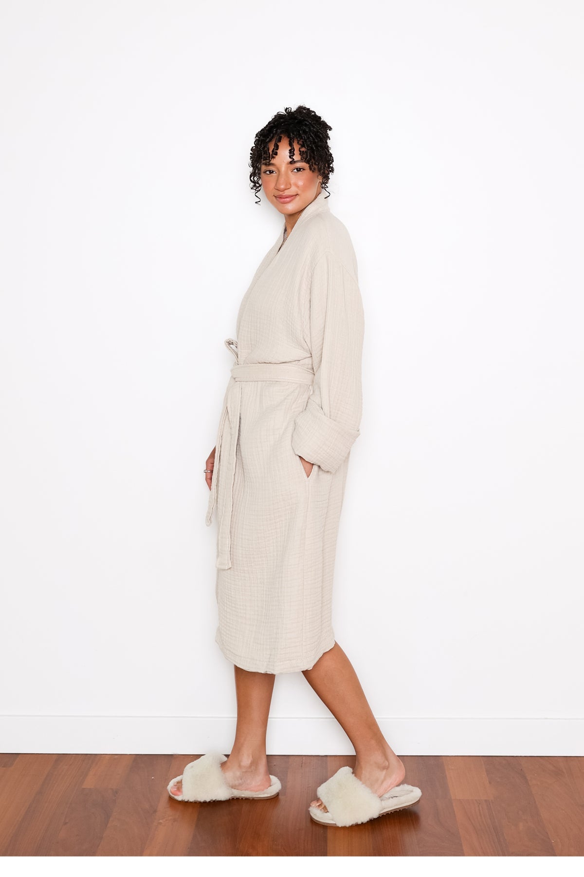 THE NORDIC Fleece Robe – Tofino Towel Co.