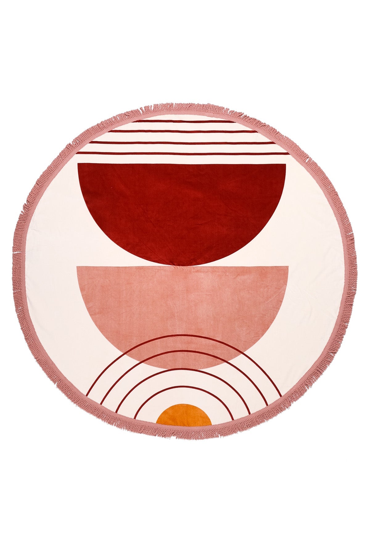 Tofino Towel Skye Velour Cotton Round Towel