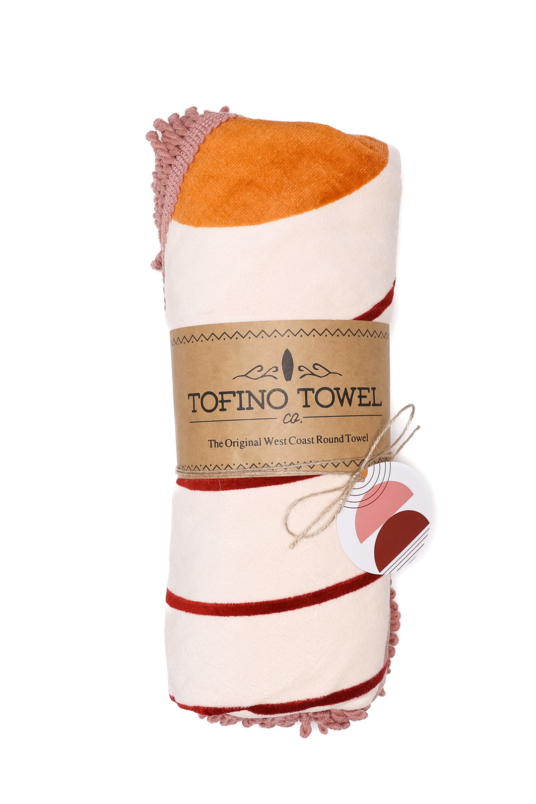 Tofino Towel Skye Velour Cotton Round Towel