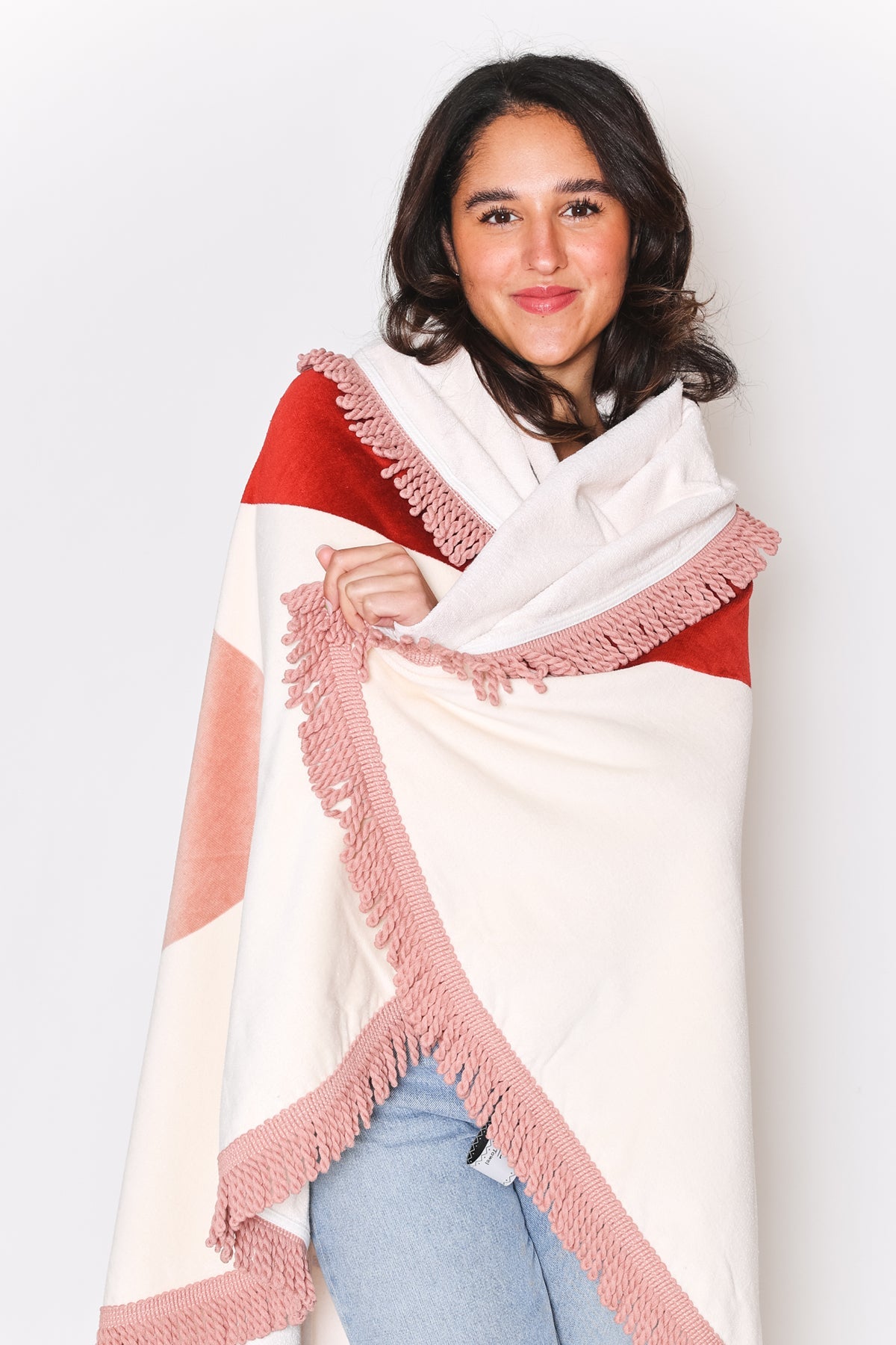 Tofino Towel Skye Velour Cotton Round Towel