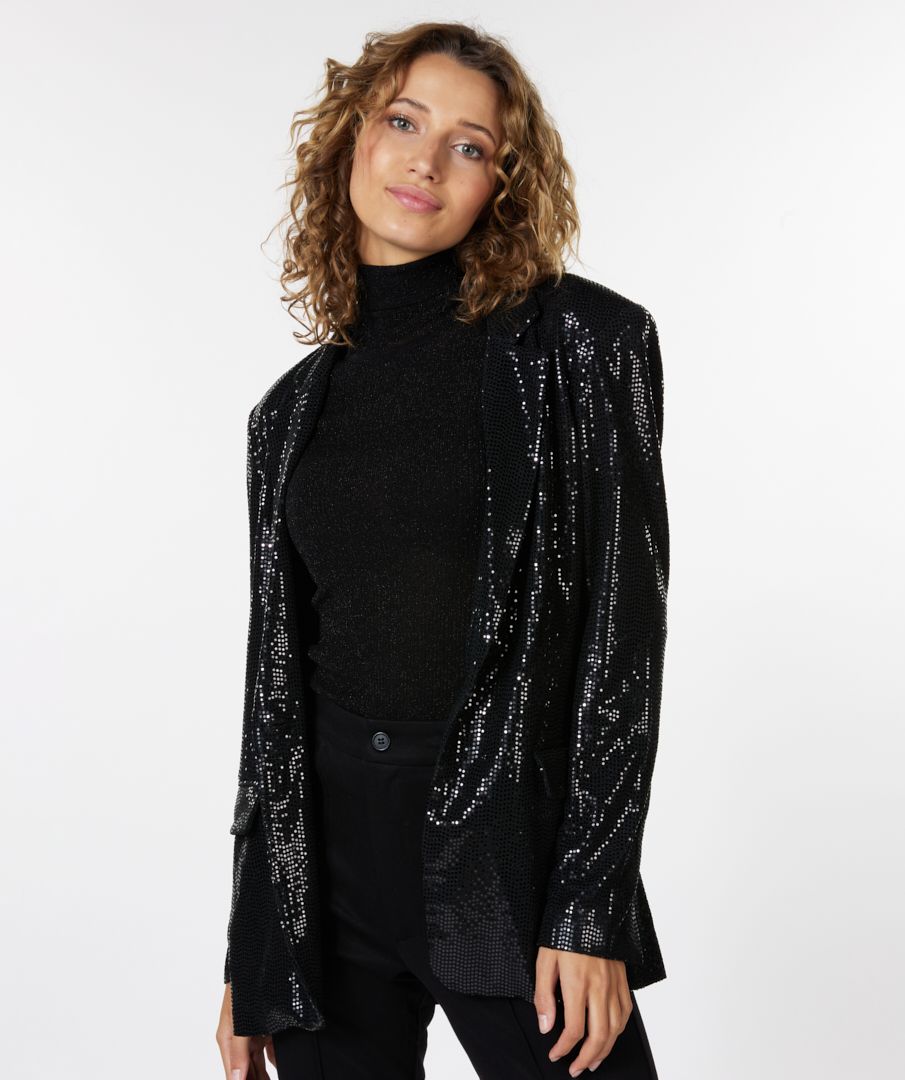 Sequin blazer clearance