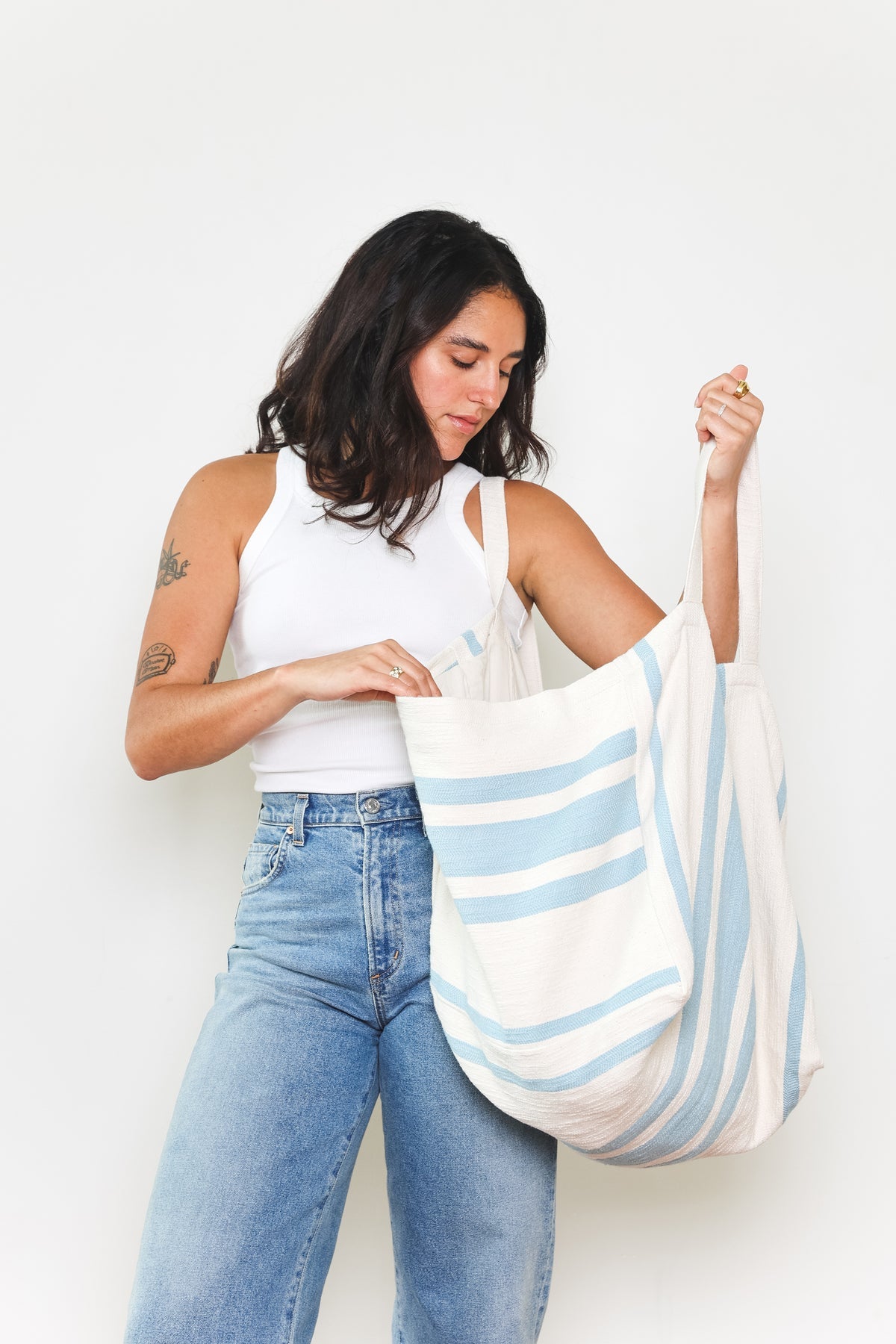 Tofino Towel Rey Tote Bag | Blue
